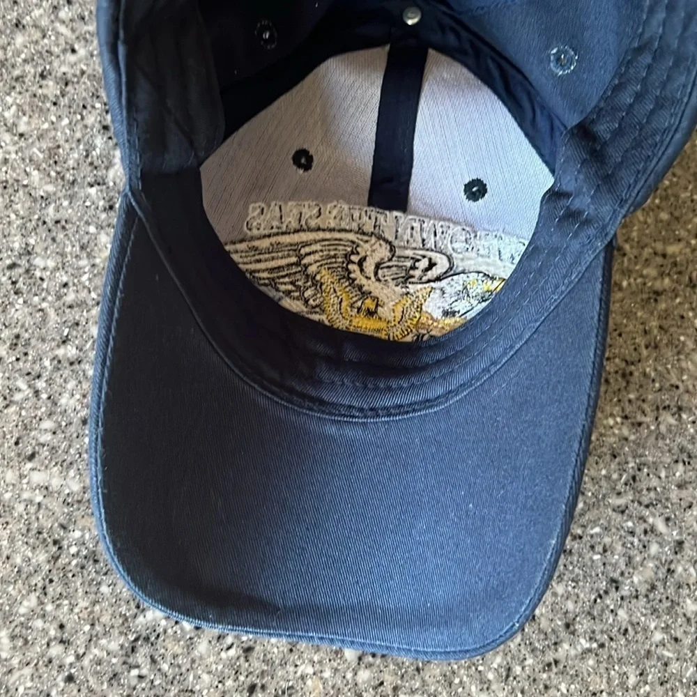 U.S. Navy We Own The Seas Vintage Adjustable Hat Embroidered Cap